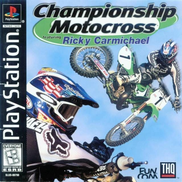 Championship Motocross - Featuring Ricky Carmichael [SLUS-00790] (USA) Game Cover